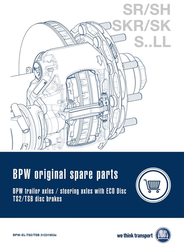 BPW original spare parts manual 