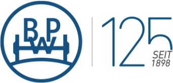 BPW 125 year anniversary logo